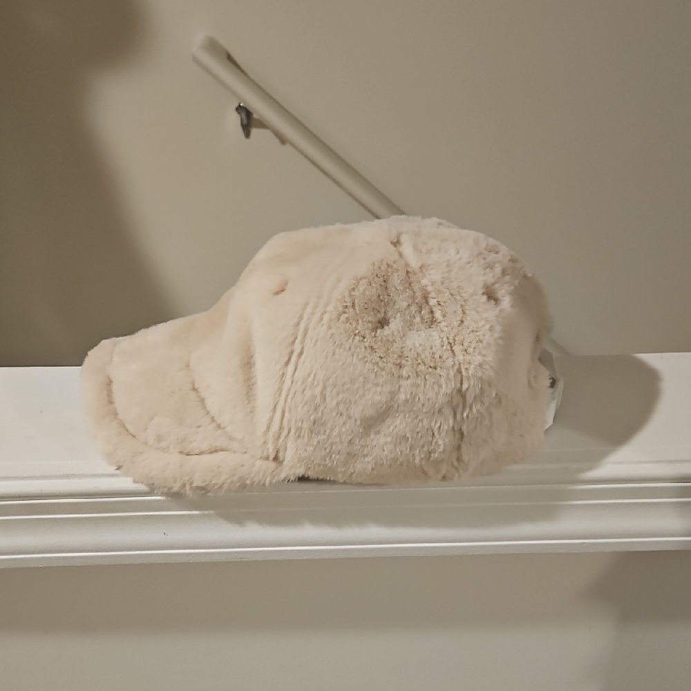Wyeth by Todd Magill Plush Faux Fur Beige Cap